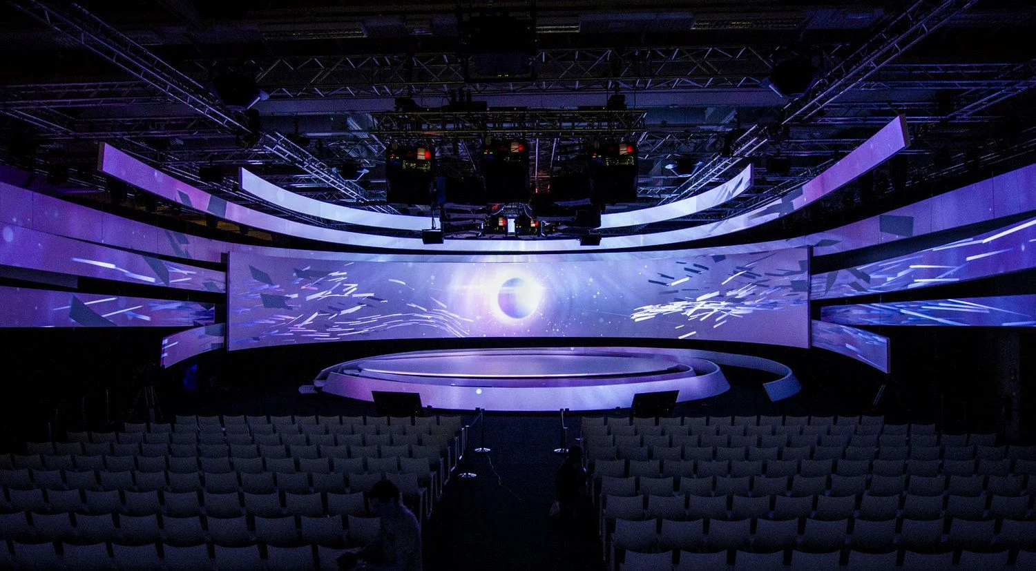 LED Wall Rentals Florida for events with bright video display